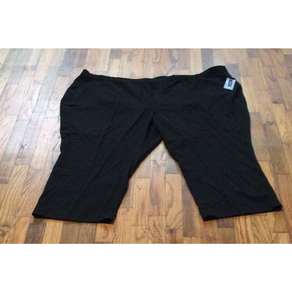 Catherine's Black Petite Elastic Waist Pant Size 34WP NWT - Picture 3 of 16